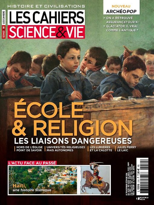 Title details for Les Cahiers de Science & Vie by Reworld Media Magazines - Available